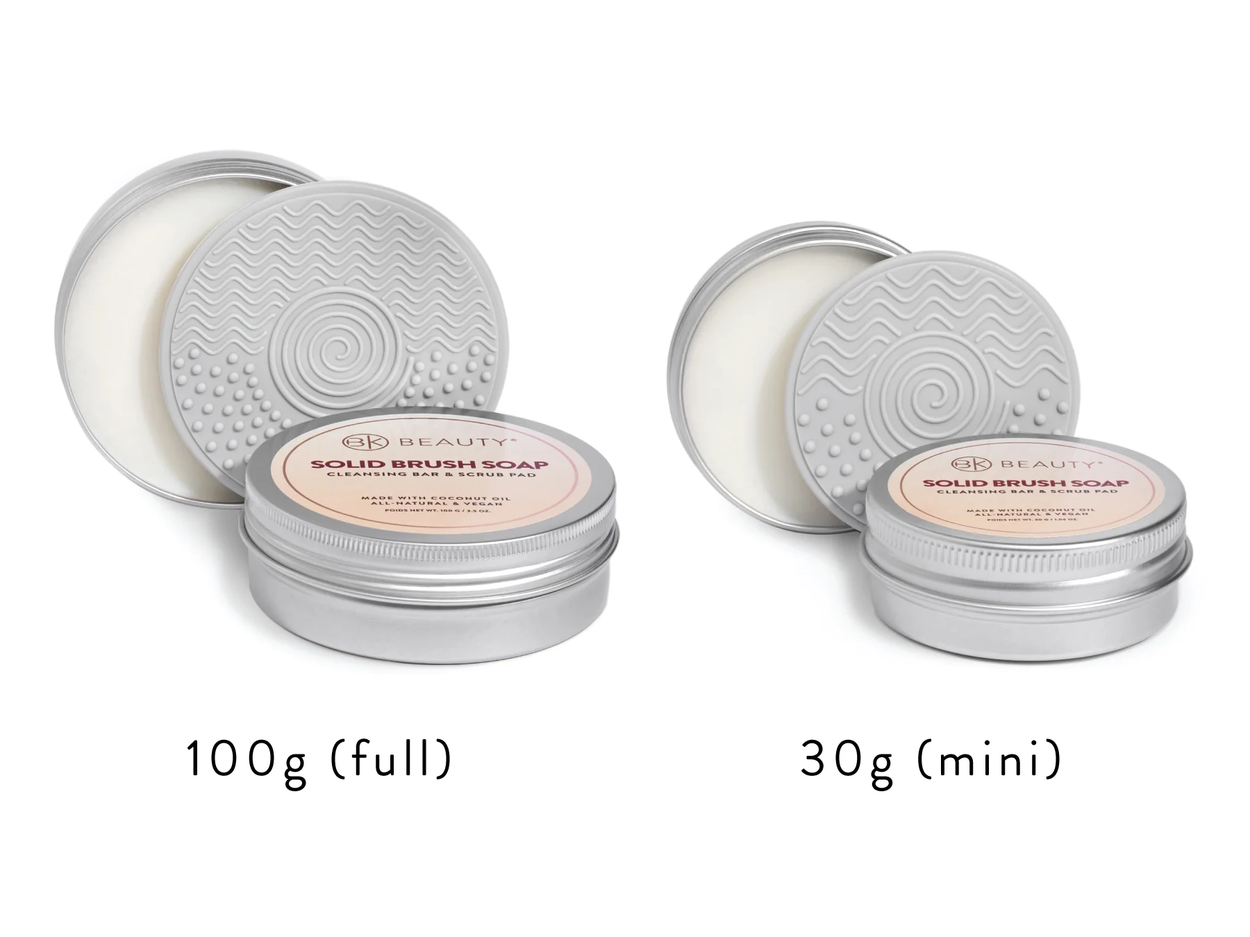 Solid Brush Soap with Cleaning Pad - Image 8